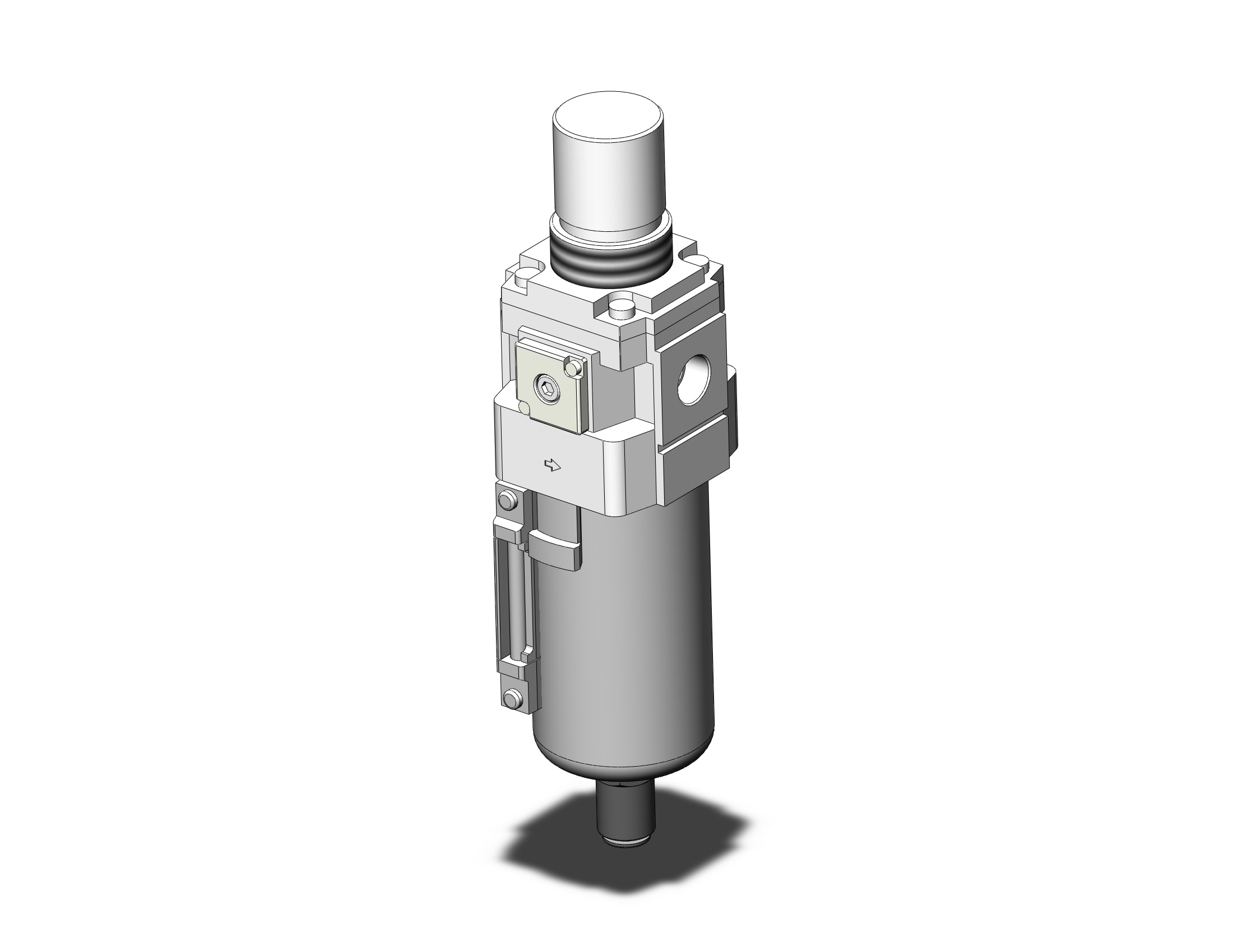 SMC AW40-N03DH-8Z-B filter/regulator, FILTER/REGULATOR, MODULAR F.R.L.