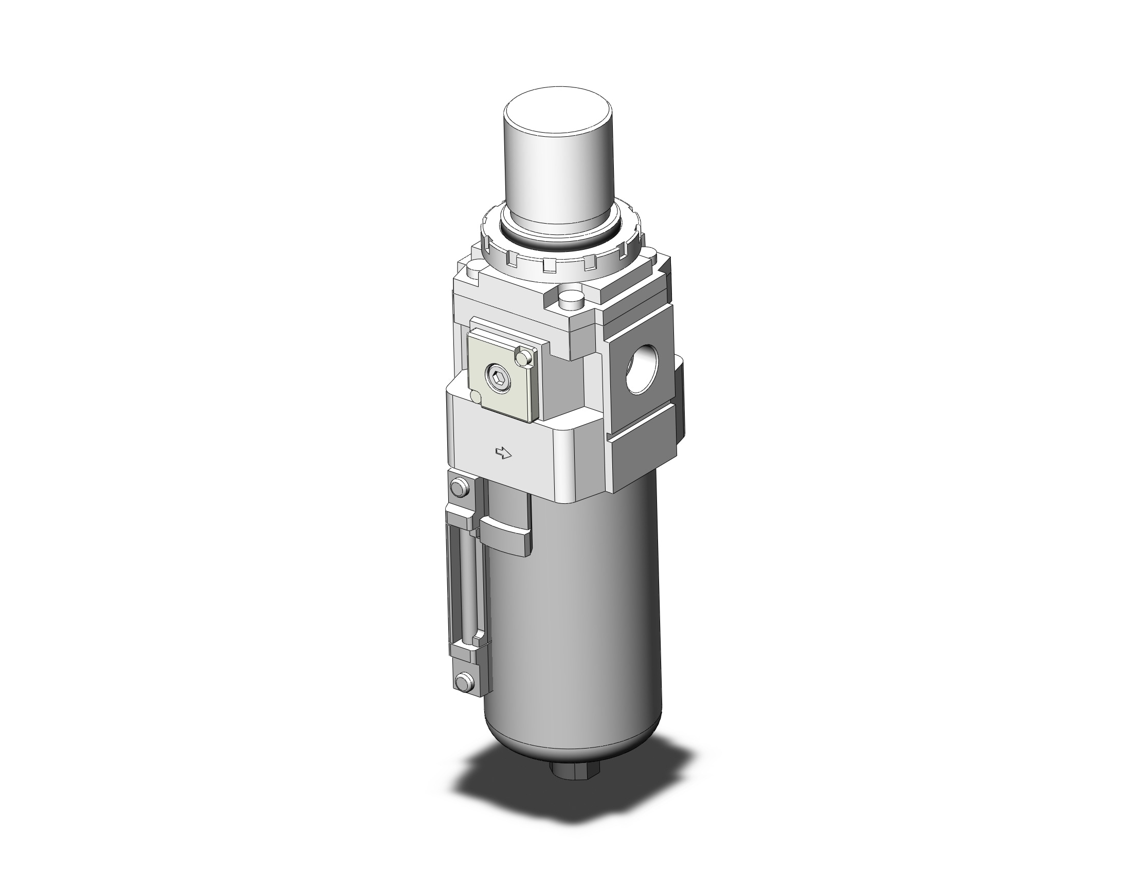 SMC AW40-N03H-8Z-B filter/regulator, FILTER/REGULATOR, MODULAR F.R.L.