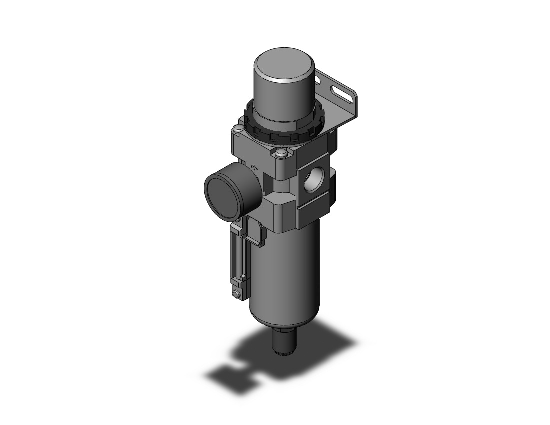 SMC AW40-N04BDM-8Z-A filter/regulator, FILTER/REGULATOR, MODULAR F.R.L.