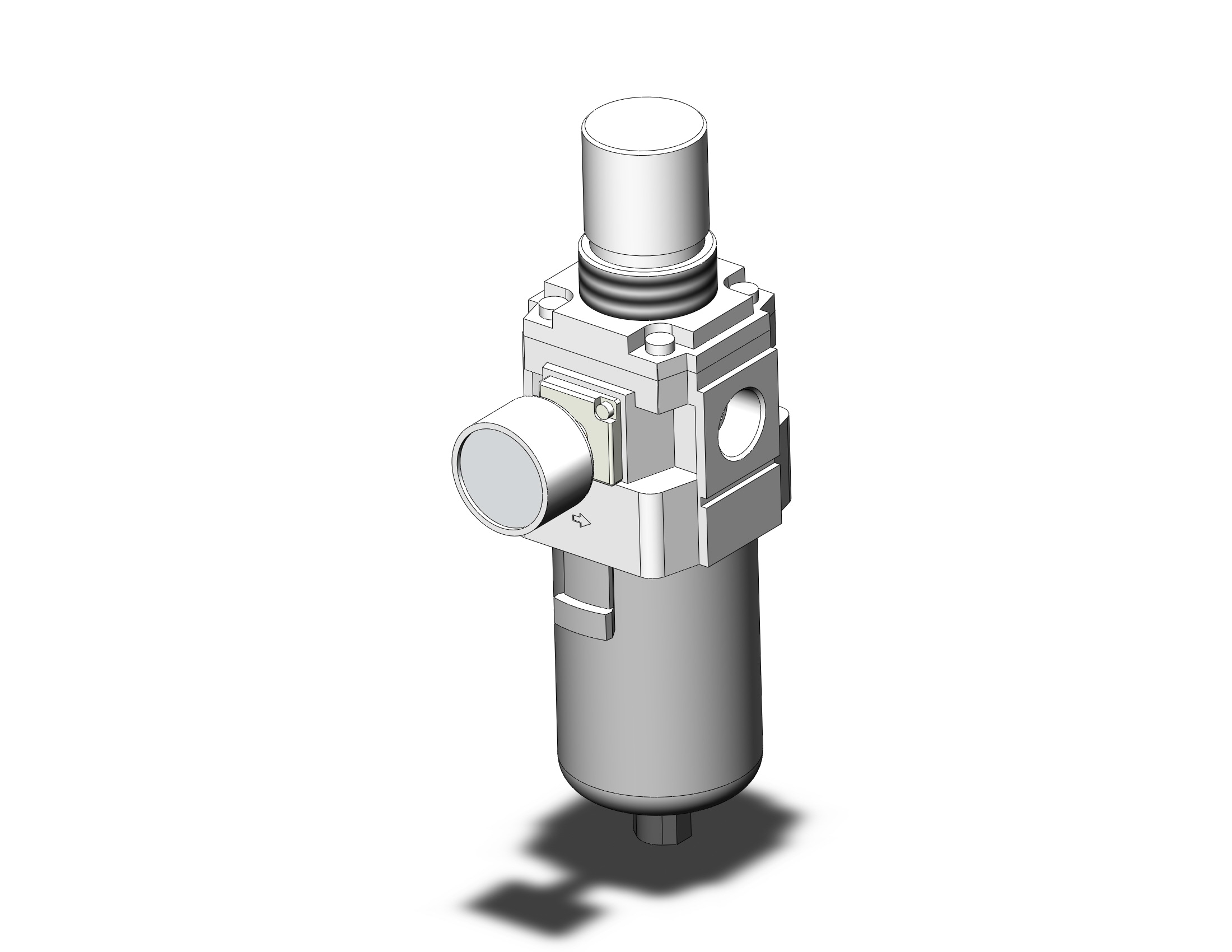 SMC AW40-N04G-12Z-B filter/regulator, FILTER/REGULATOR, MODULAR F.R.L.