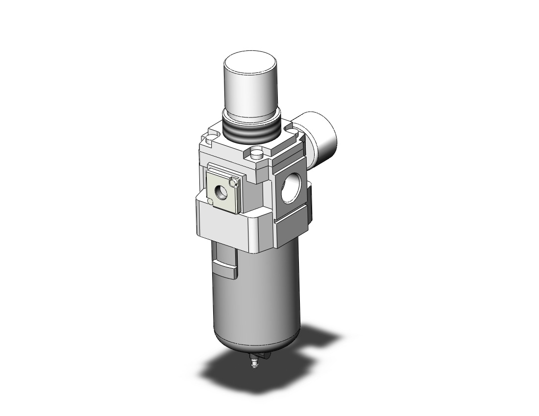 SMC AW40-N04M-NRWZ-B filter/regulator, FILTER/REGULATOR, MODULAR F.R.L.