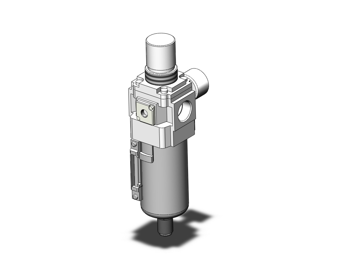 SMC AW40-N06CG-8RZ-B filter/regulator, FILTER/REGULATOR, MODULAR F.R.L.