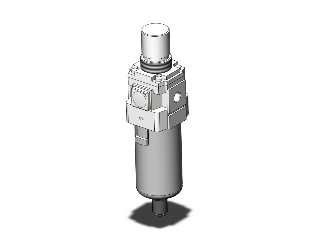 SMC AW40K-02DE-B filter/regulator, FILTER/REGULATOR, MODULAR F.R.L.