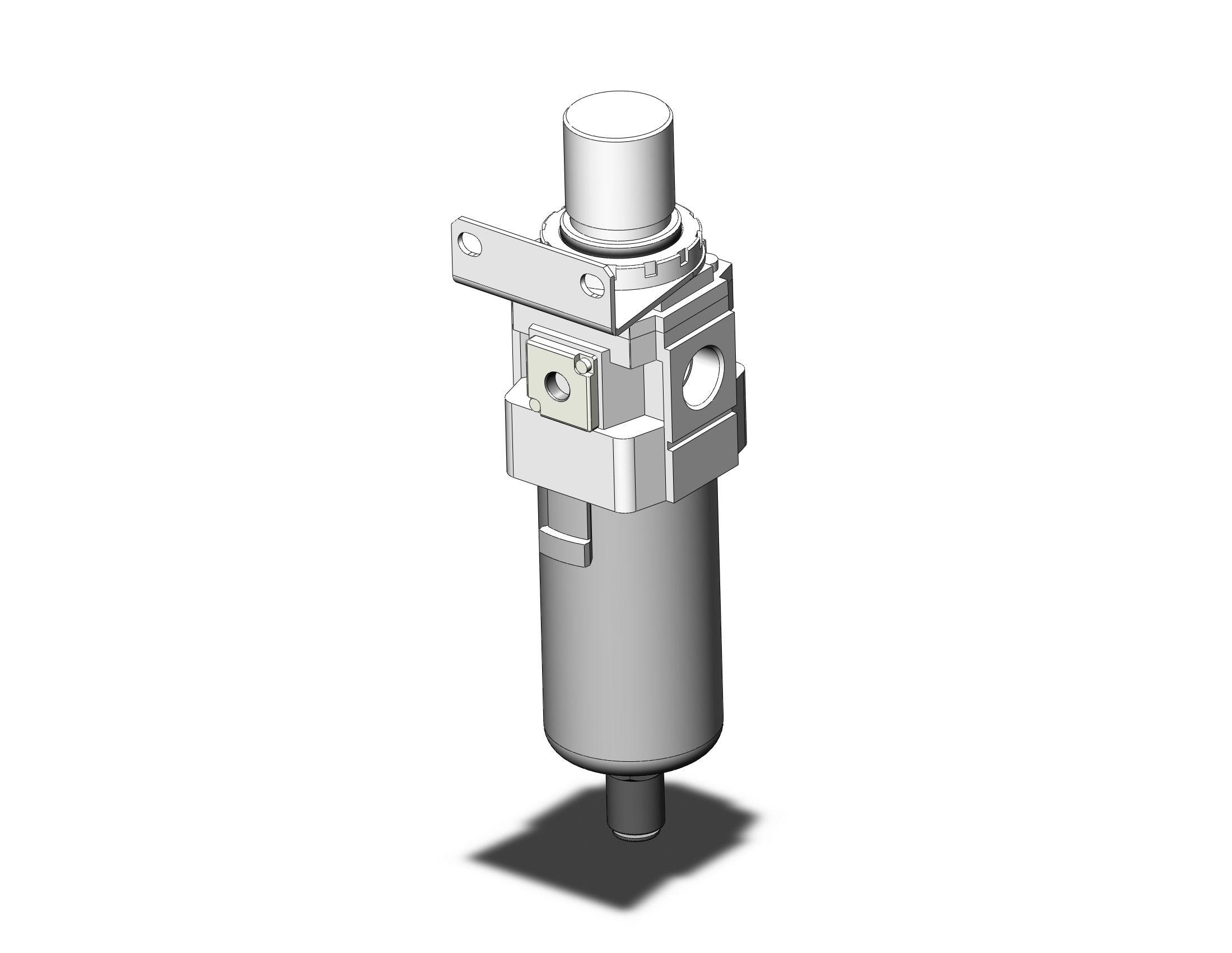 SMC AW40K-04BC-6R-B filter/regulator, FILTER/REGULATOR, MODULAR F.R.L.