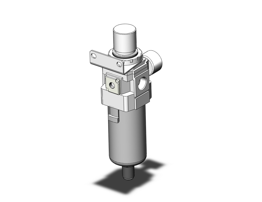 SMC AW40K-04BCG-6R-B filter/regulator, FILTER/REGULATOR, MODULAR F.R.L.