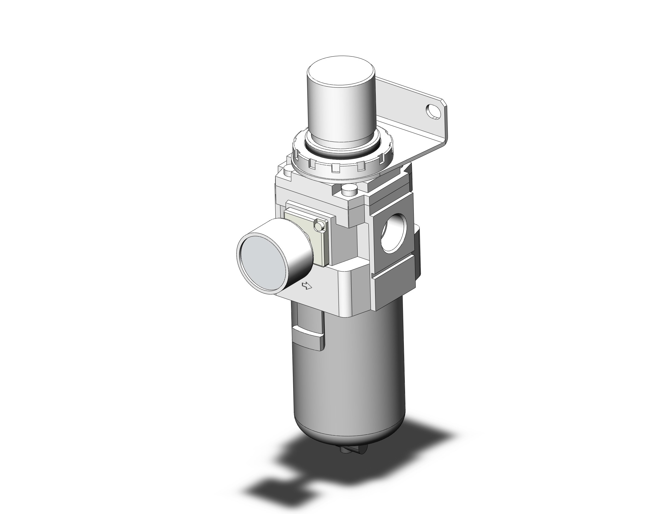 SMC AW40K-04BG-1-B filter/regulator, FILTER/REGULATOR, MODULAR F.R.L.