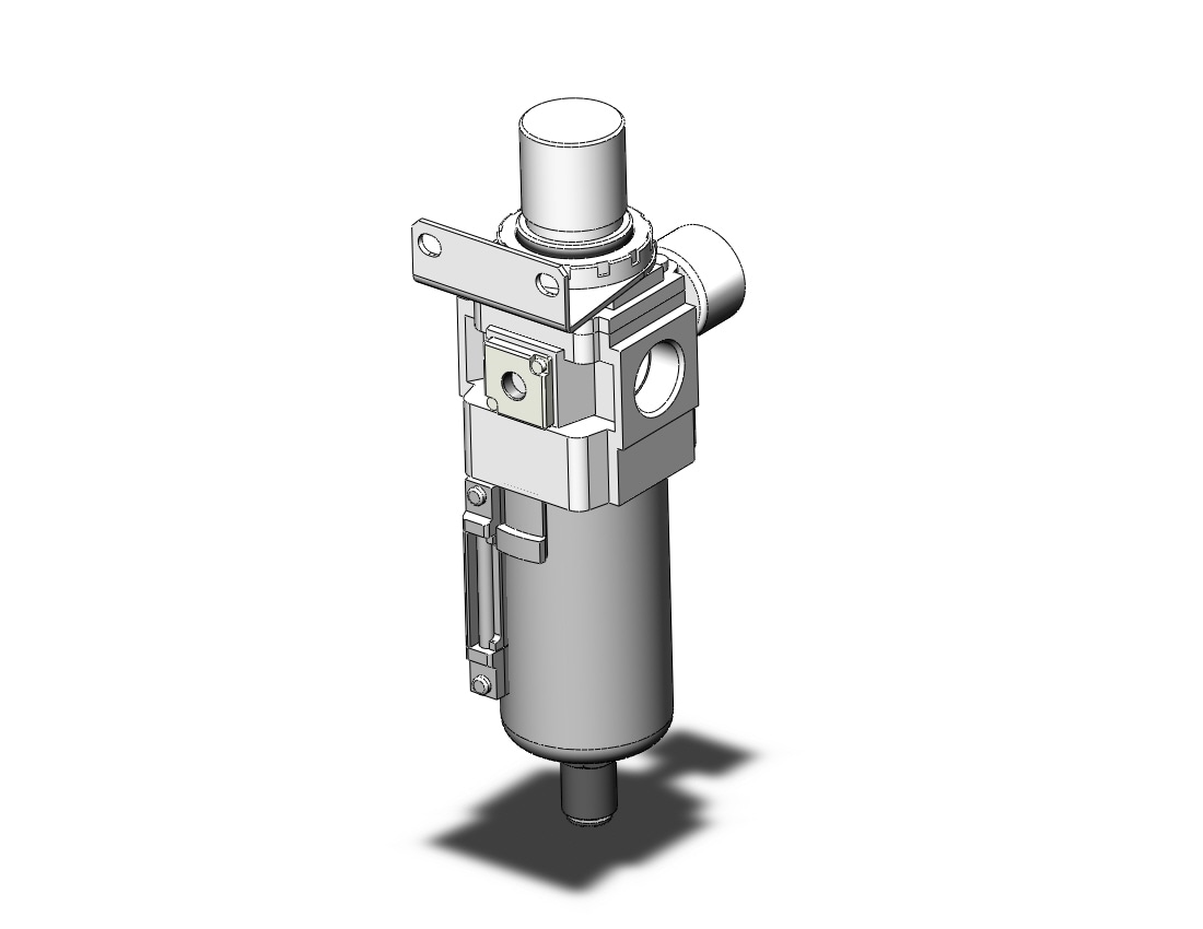 SMC AW40K-06BCG-8R-B filter/regulator, FILTER/REGULATOR, MODULAR F.R.L.