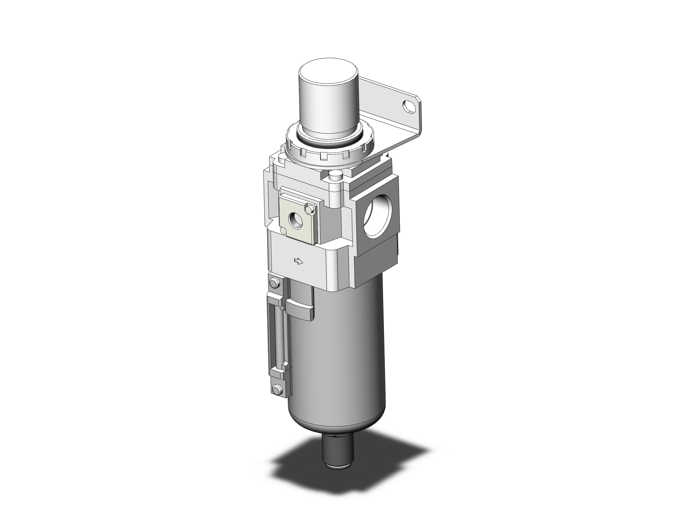 SMC AW40K-06BD-8-B filter/regulator, FILTER/REGULATOR, MODULAR F.R.L.