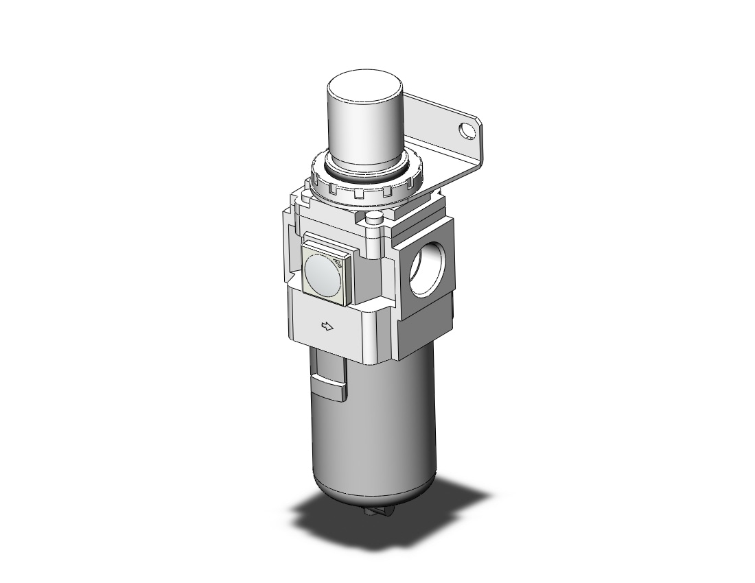 SMC AW40K-06BE1-B filter/regulator, FILTER/REGULATOR, MODULAR F.R.L.