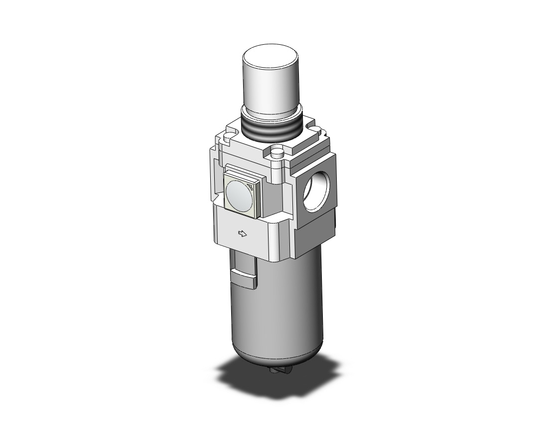 SMC AW40K-06E1-B filter/regulator, FILTER/REGULATOR, MODULAR F.R.L.