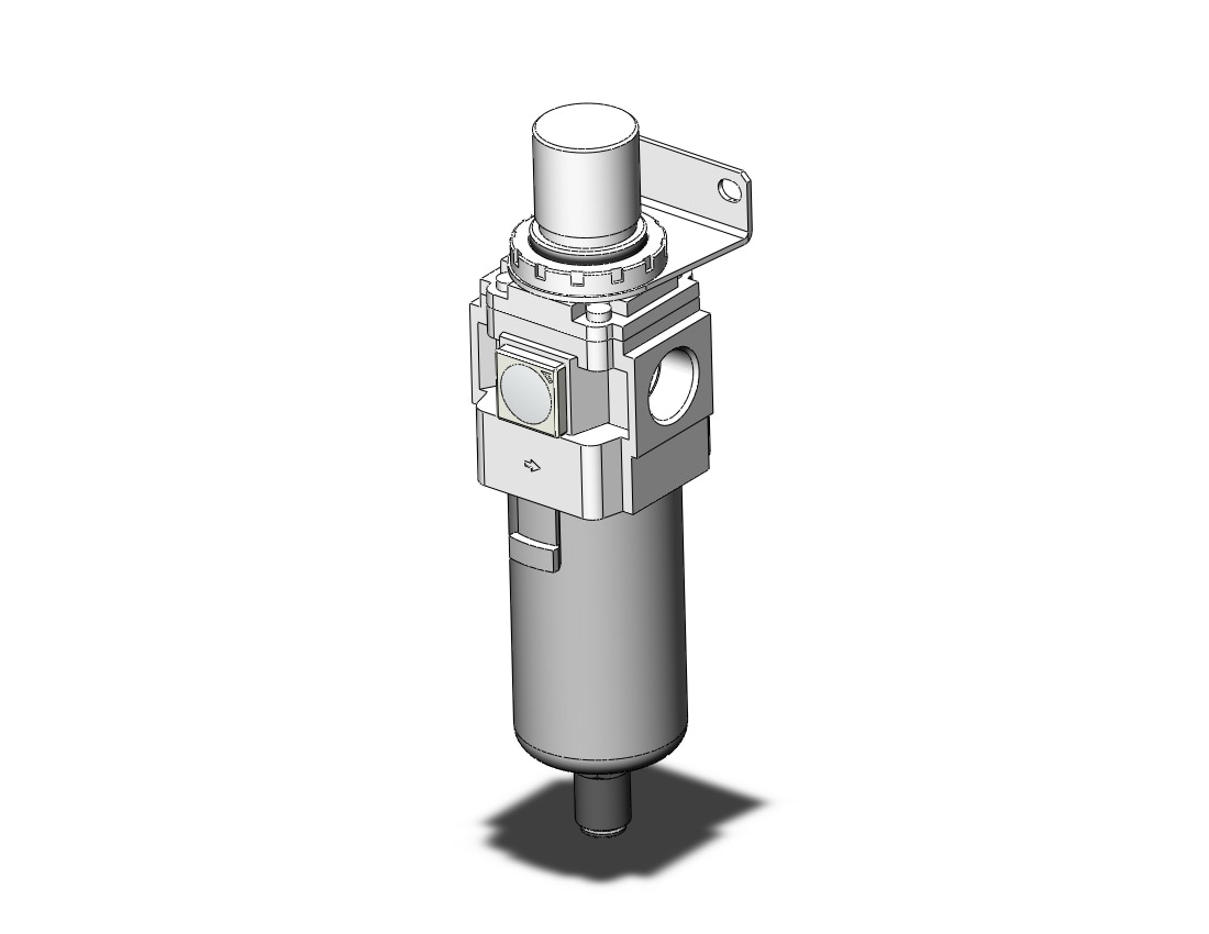 SMC AW40K-F06BCE-2-B filter/regulator, FILTER/REGULATOR, MODULAR F.R.L.