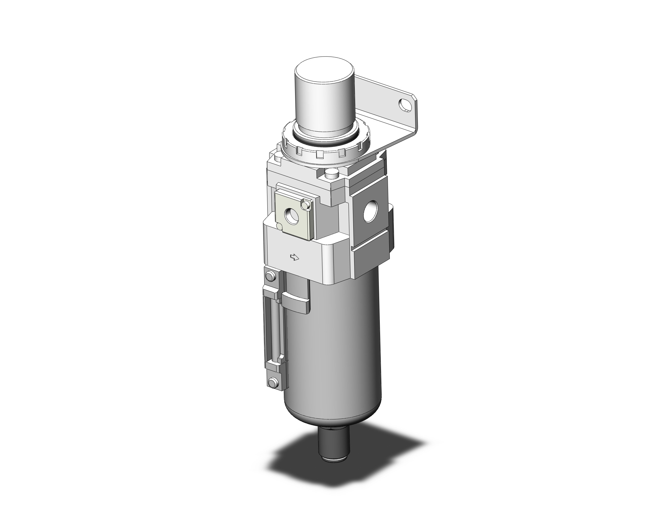 SMC AW40K-N02BD-8Z-B filter/regulator, FILTER/REGULATOR, MODULAR F.R.L.