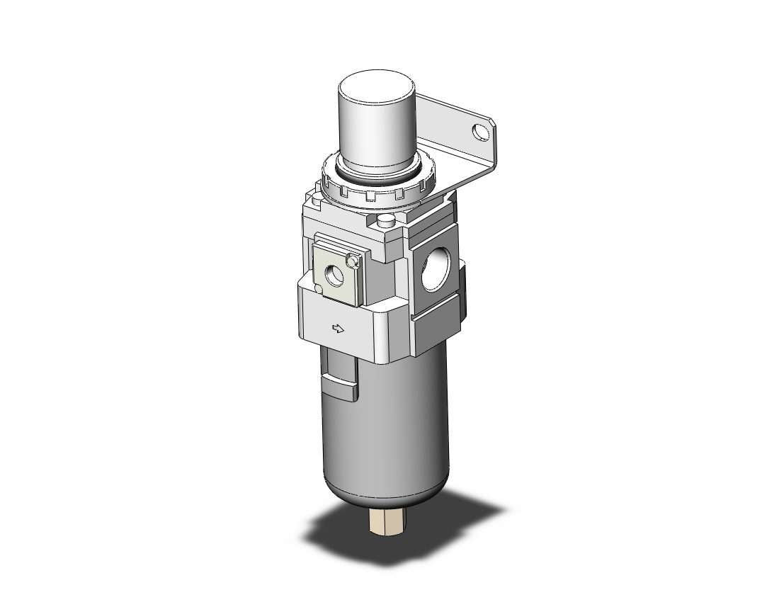 SMC AW40K-N04B-16JZ-B filter/regulator, FILTER/REGULATOR, MODULAR F.R.L.