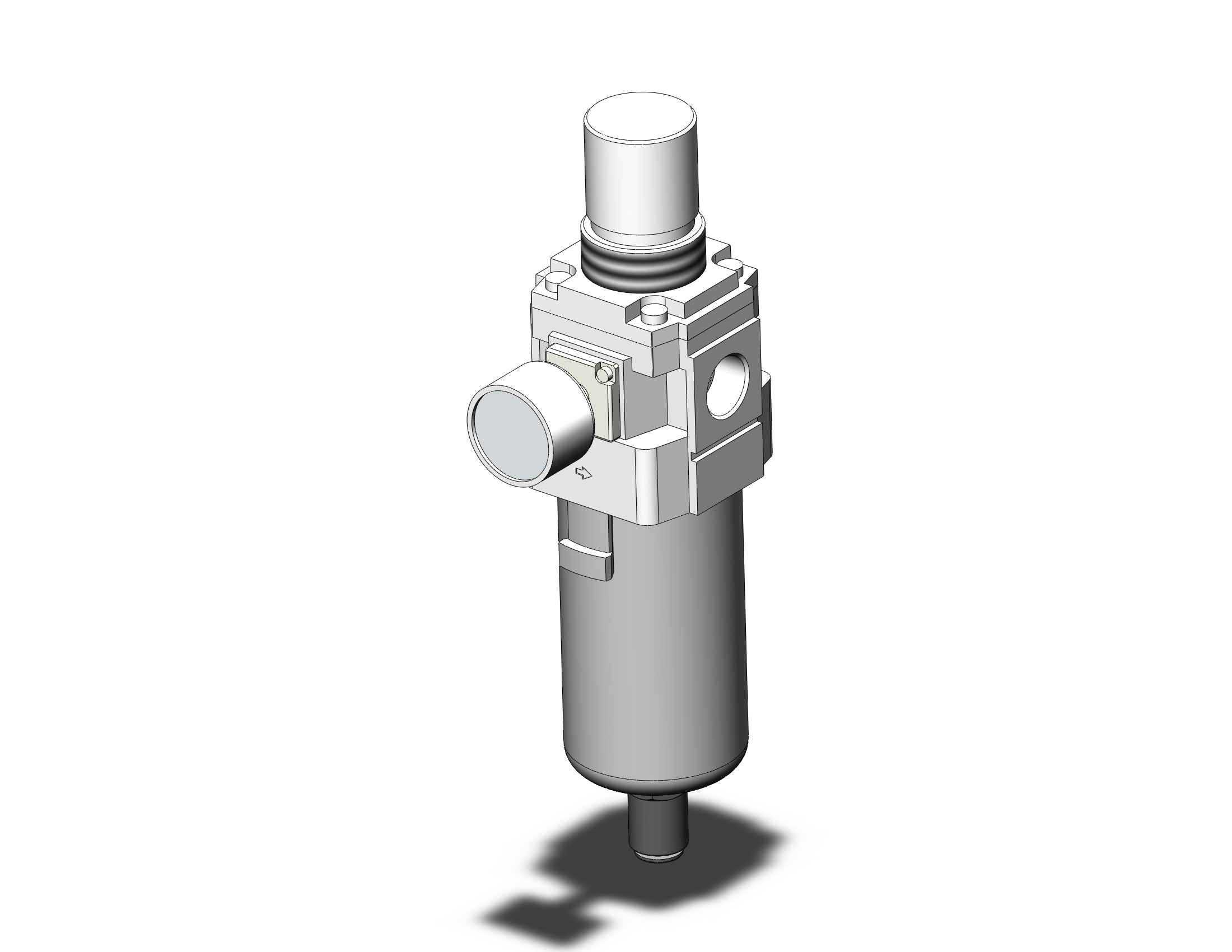 SMC AW40K-N04DG-6Z-B filter/regulator, FILTER/REGULATOR, MODULAR F.R.L.