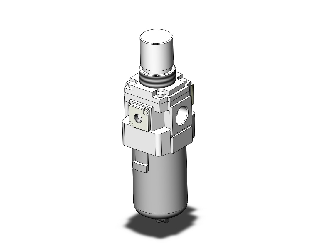 SMC AW40K-N04E3-RZA-B filter/regulator, FILTER/REGULATOR, MODULAR F.R.L.