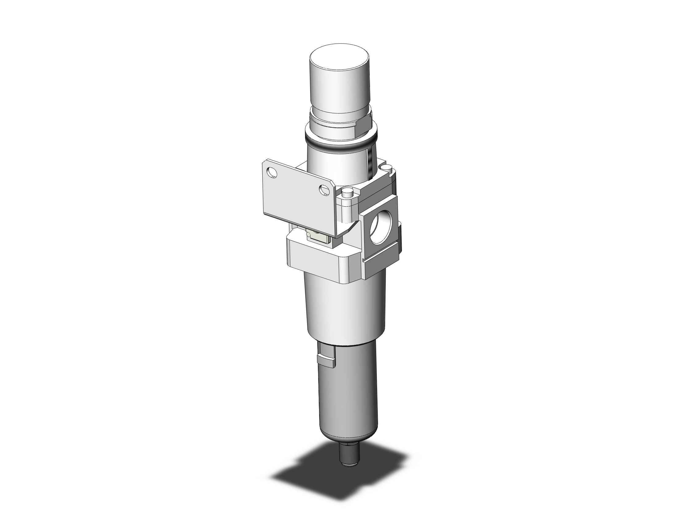 SMC AW60-10BD-6R-B filter/regulator, FILTER/REGULATOR, MODULAR F.R.L.