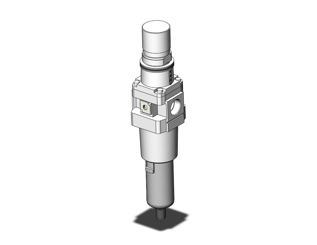 SMC AW60-10D-6R-B filter/regulator, FILTER/REGULATOR, MODULAR F.R.L.