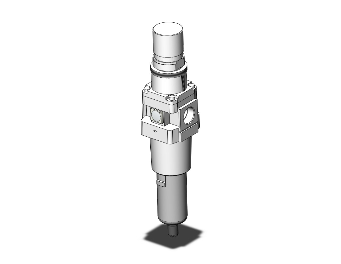 SMC AW60-10DE-6-B filter/regulator, FILTER/REGULATOR, MODULAR F.R.L.