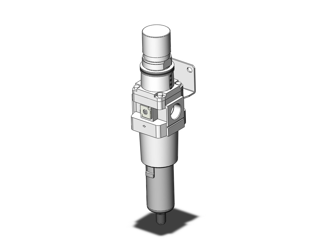 SMC AW60-F10BD-B filter/regulator, FILTER/REGULATOR, MODULAR F.R.L.