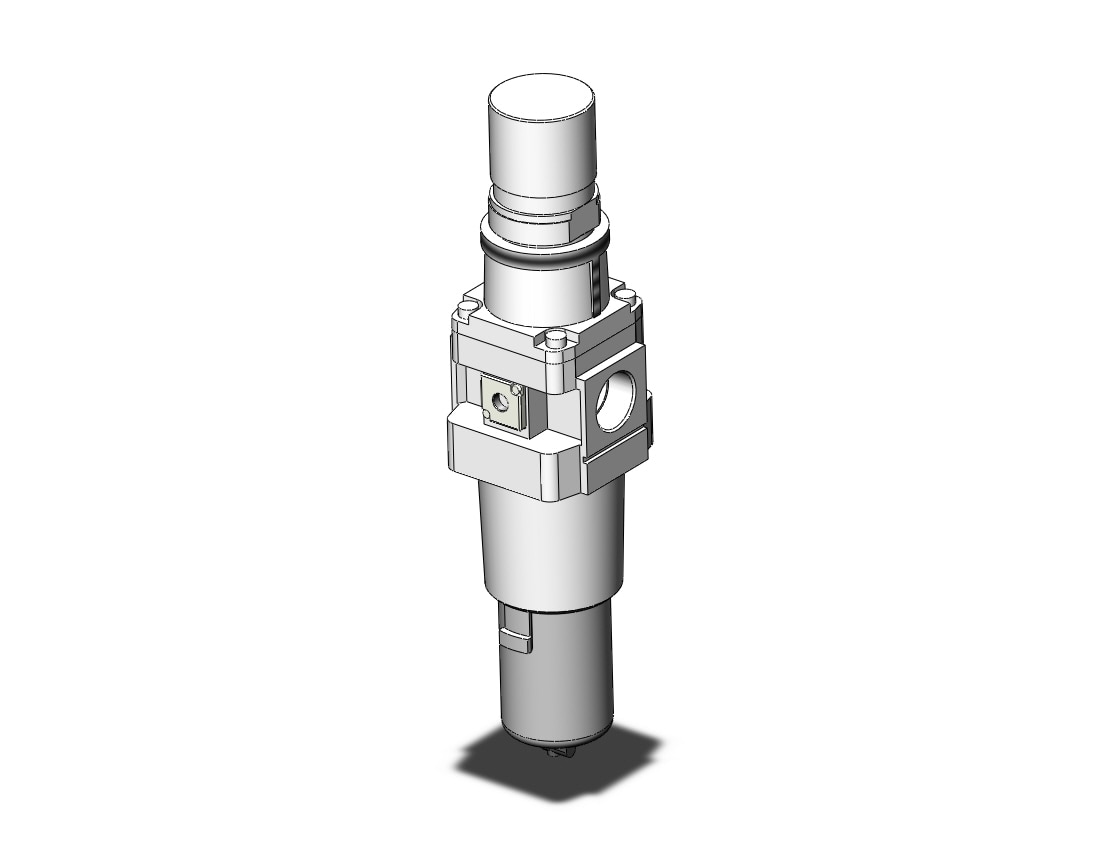 SMC AW60-F10E-R-B filter/regulator, FILTER/REGULATOR, MODULAR F.R.L.