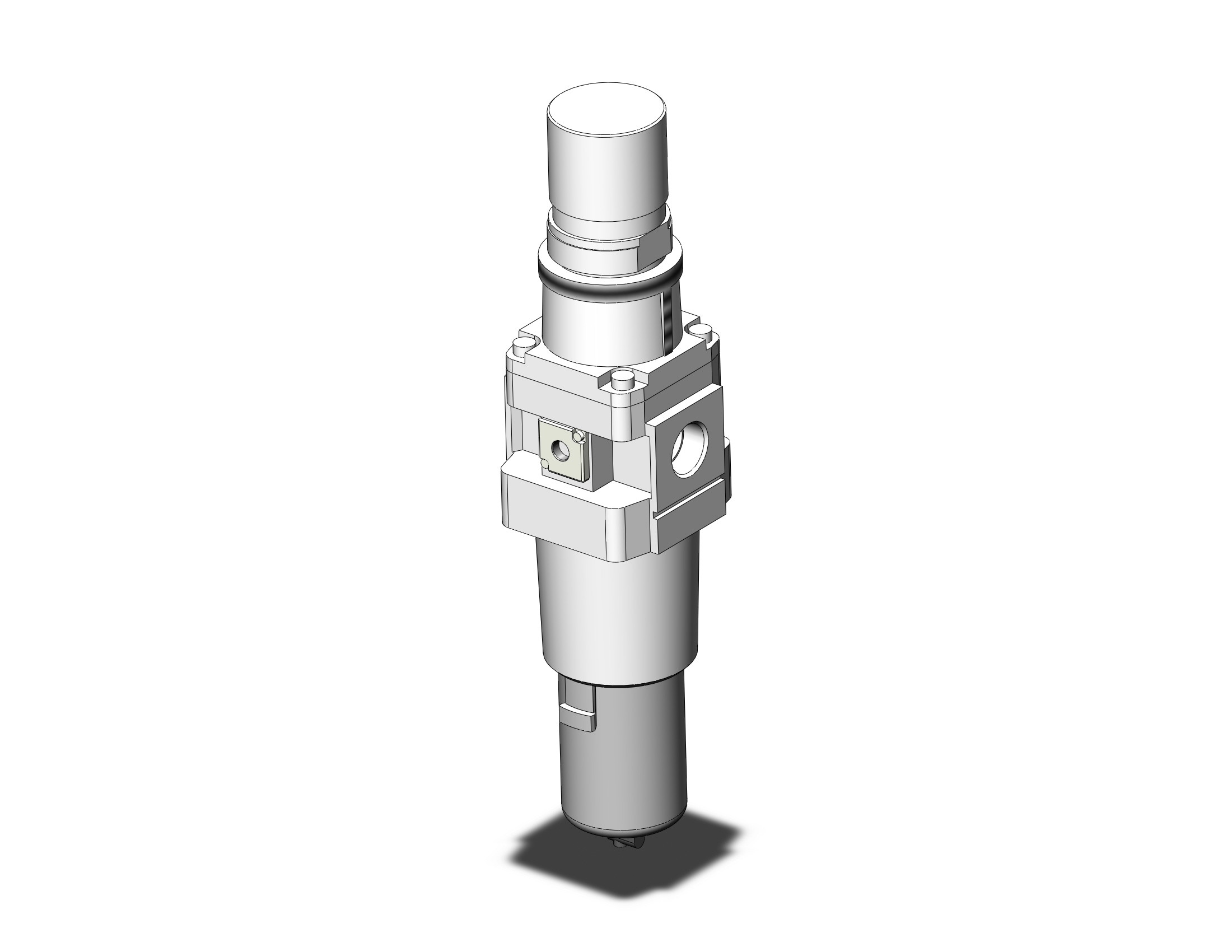 SMC AW60K-06E-6R-B filter/regulator, FILTER/REGULATOR, MODULAR F.R.L.