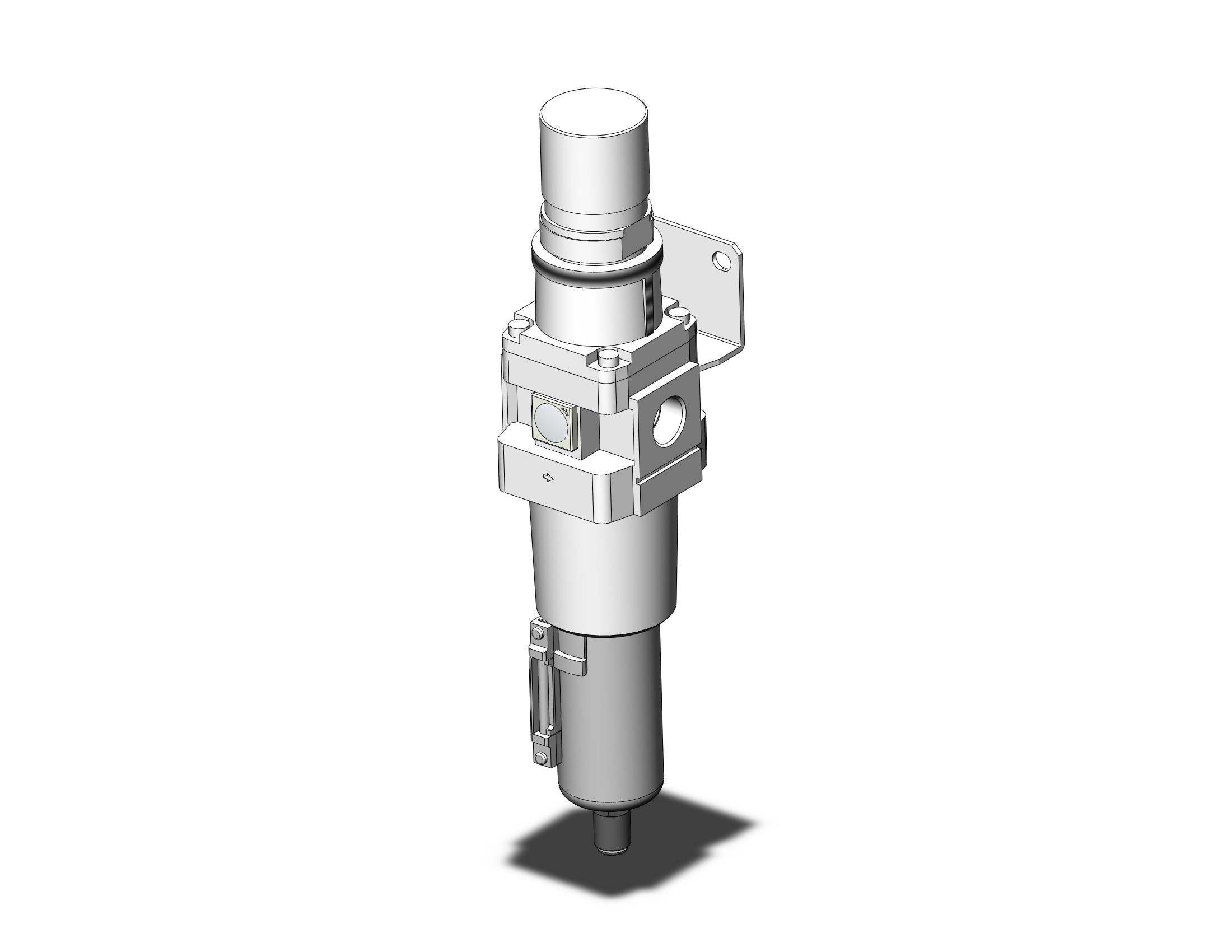 SMC AW60K-F06BDE-8-B filter/regulator, FILTER/REGULATOR, MODULAR F.R.L.