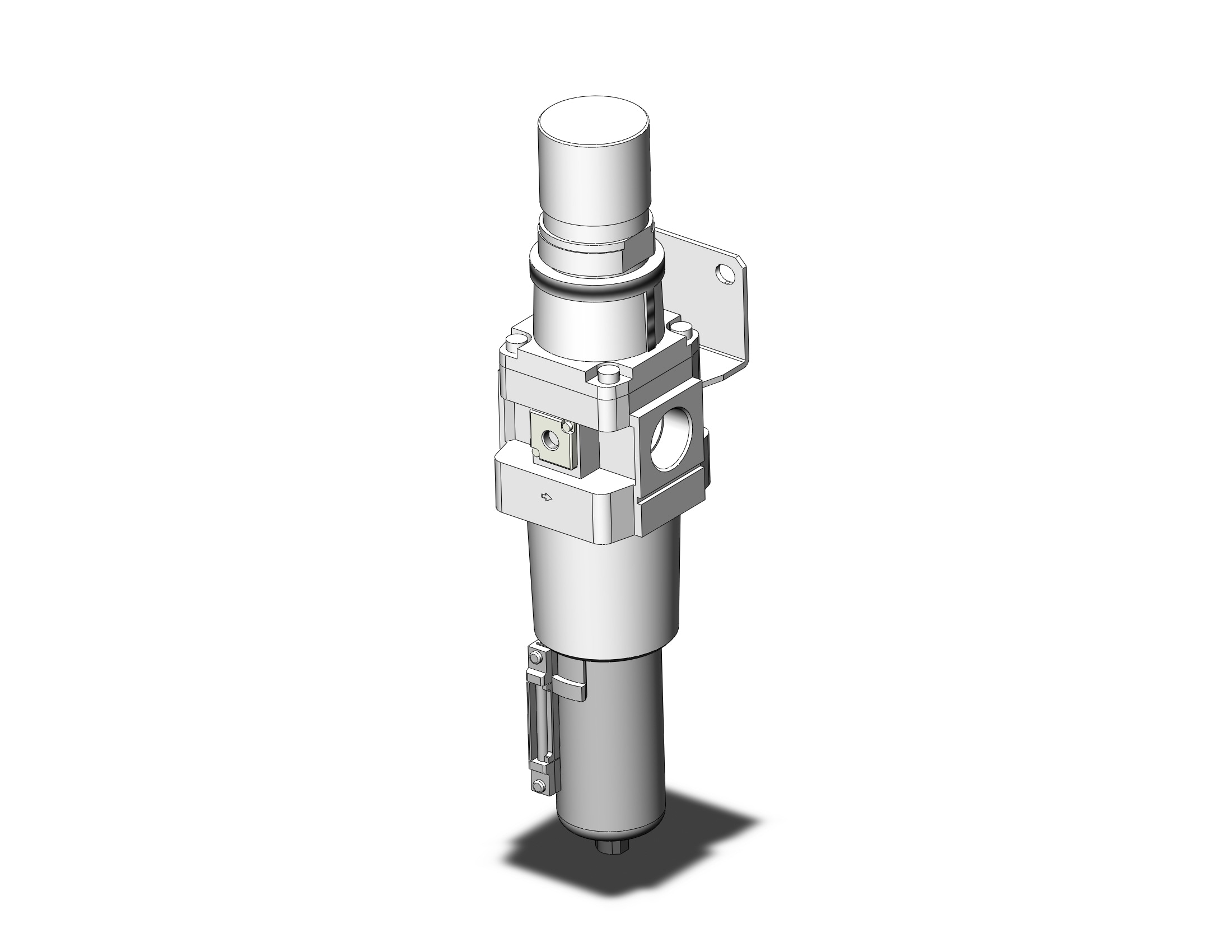 SMC AW60K-F10B-8-B filter/regulator, FILTER/REGULATOR, MODULAR F.R.L.