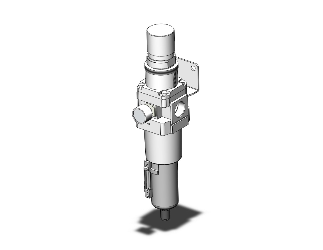 SMC AW60K-N10BDG-8Z-B filter/regulator, FILTER/REGULATOR, MODULAR F.R.L.