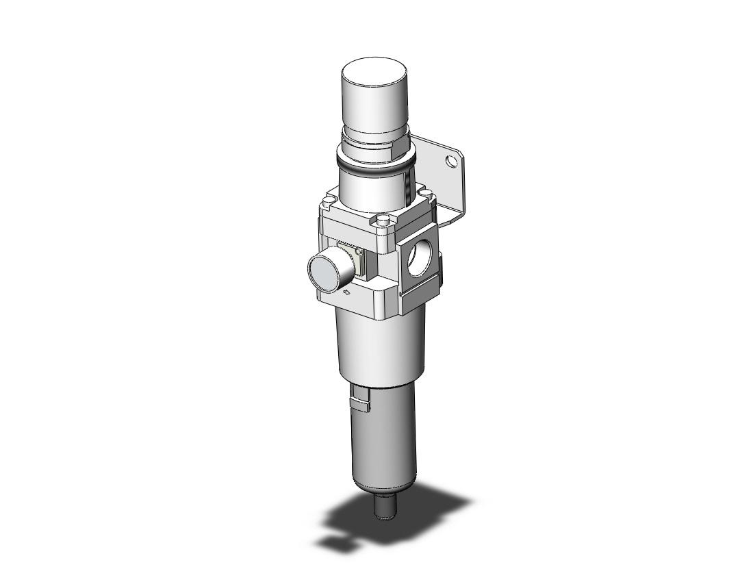 SMC AW60K-N10BDG-Z-B filter/regulator, FILTER/REGULATOR, MODULAR F.R.L.