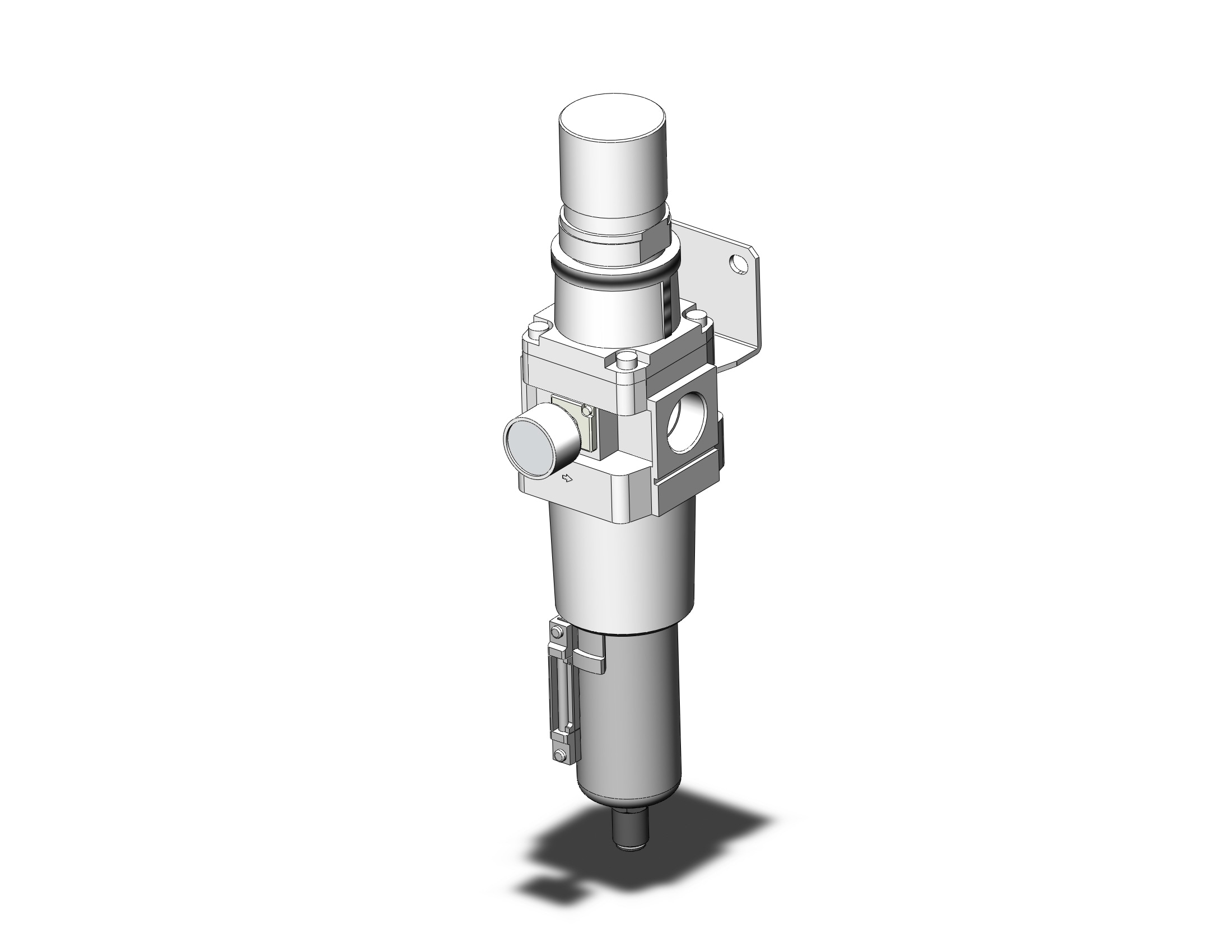 SMC AW60K-N10BDM-8Z-B filter/regulator, FILTER/REGULATOR, MODULAR F.R.L.