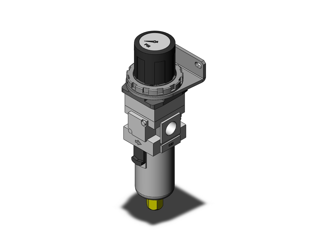 SMC AWG30-N03BG1-2JZ filter regulator w/gauge, AWG MASS PRO