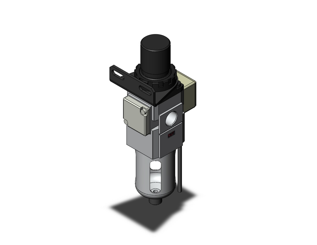 SMC AWM20-N02BE1-6CRZ mist separator/regulator, FILTER/REGULATOR, W/MICRO MIST SEPARATOR