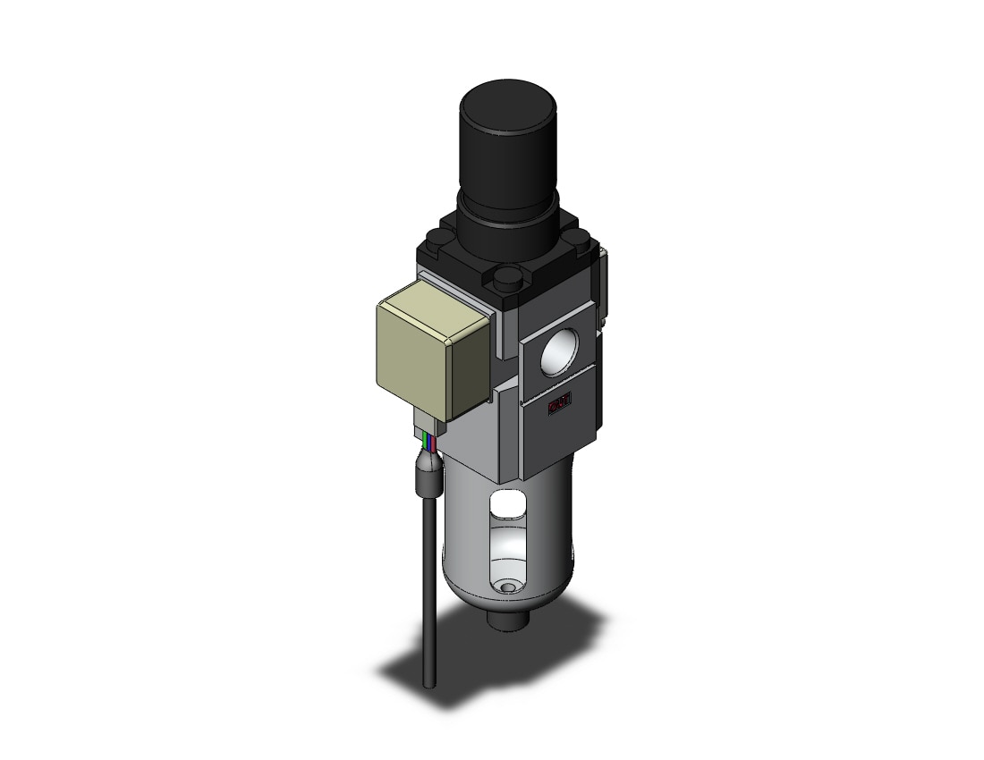 SMC AWM20-N02E1-6CZ mist separator/regulator, FILTER/REGULATOR, W/MICRO MIST SEPARATOR