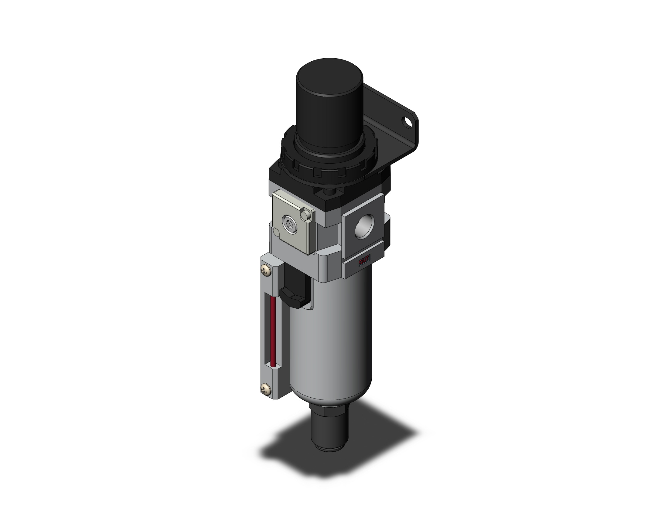 SMC AWM30-02BD-8 mist separator/regulator, FILTER/REGULATOR, W/MICRO MIST SEPARATOR