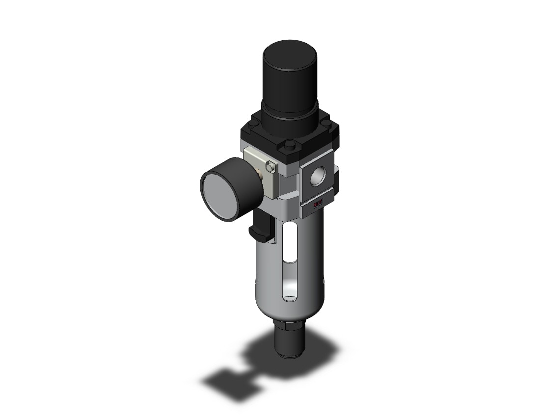 SMC AWM30-02CG mist separator reg, modular, AWM MASS PRO