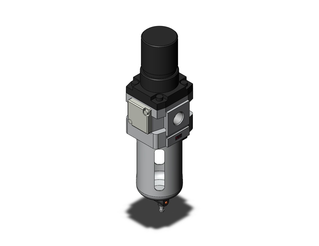 SMC AWM30-02E-6RW mist separator reg, modular, AWM MASS PRO