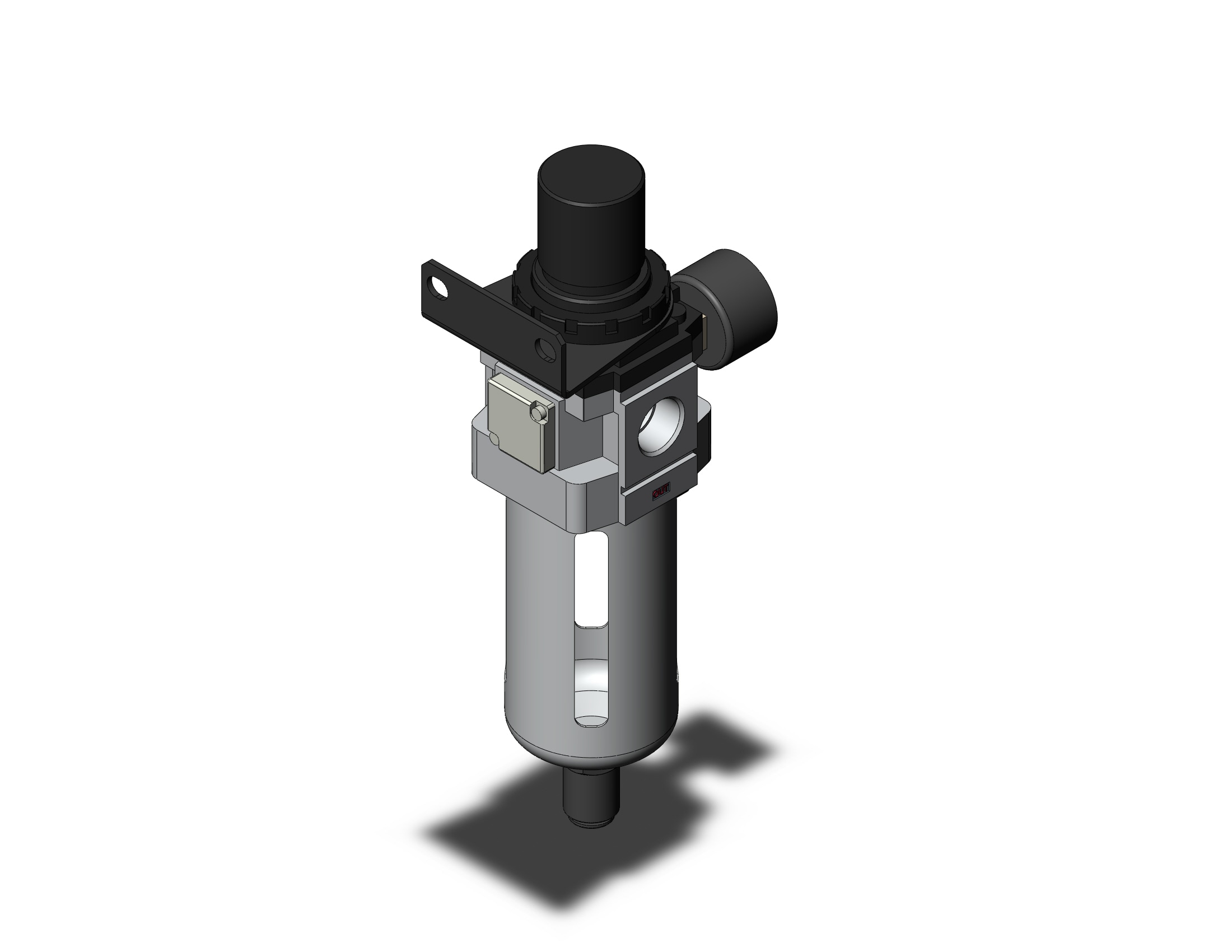 SMC AWM40-04BCG-R mist separator reg, modular, AWM MASS PRO