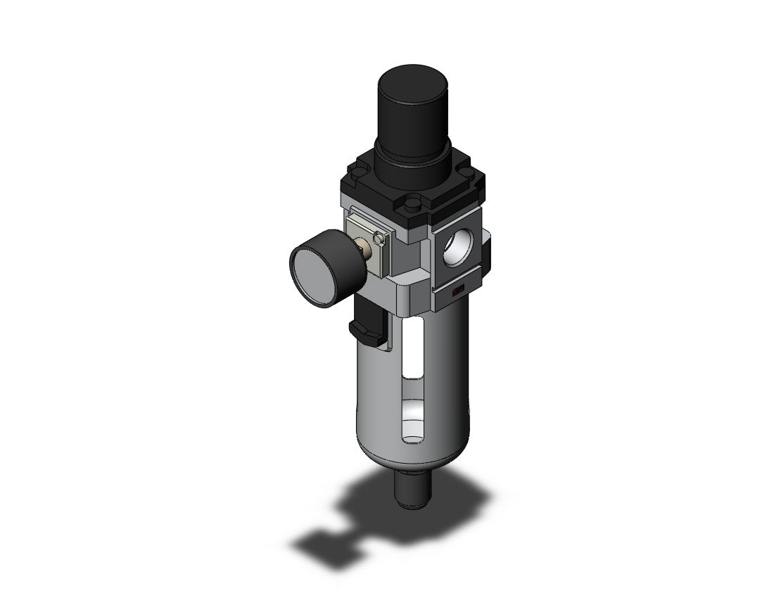 SMC AWM40-04CG mist separator reg, modular, AWM MASS PRO