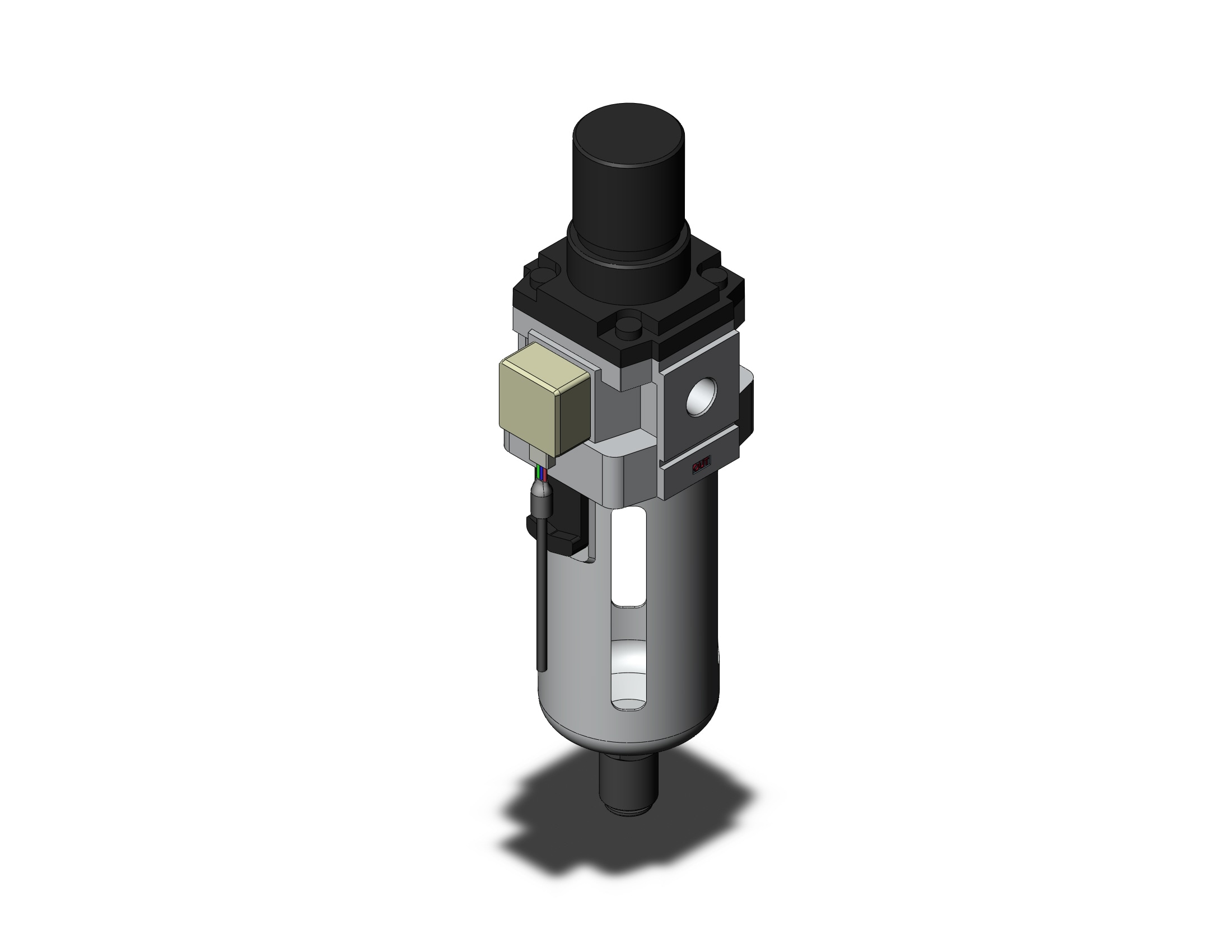 SMC AWM40-N02CE1-1Z mist separator/regulator, FILTER/REGULATOR, W/MICRO MIST SEPARATOR