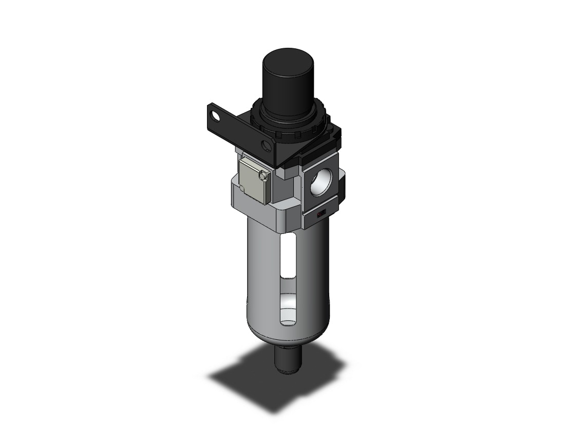 SMC AWM40-N04BC-RZ mist separator reg, modular, AWM MASS PRO