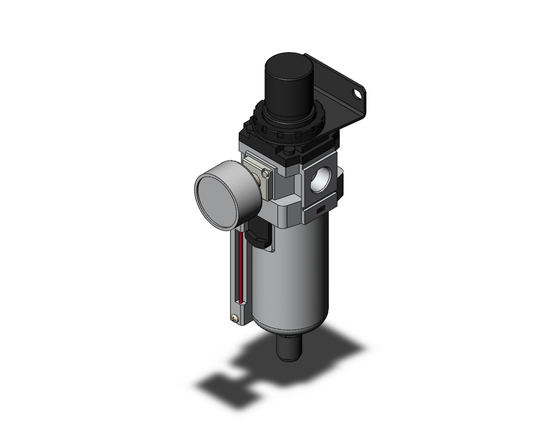 SMC AWM40-N04BCG-8NZ mist separator reg, modular, AWM MASS PRO