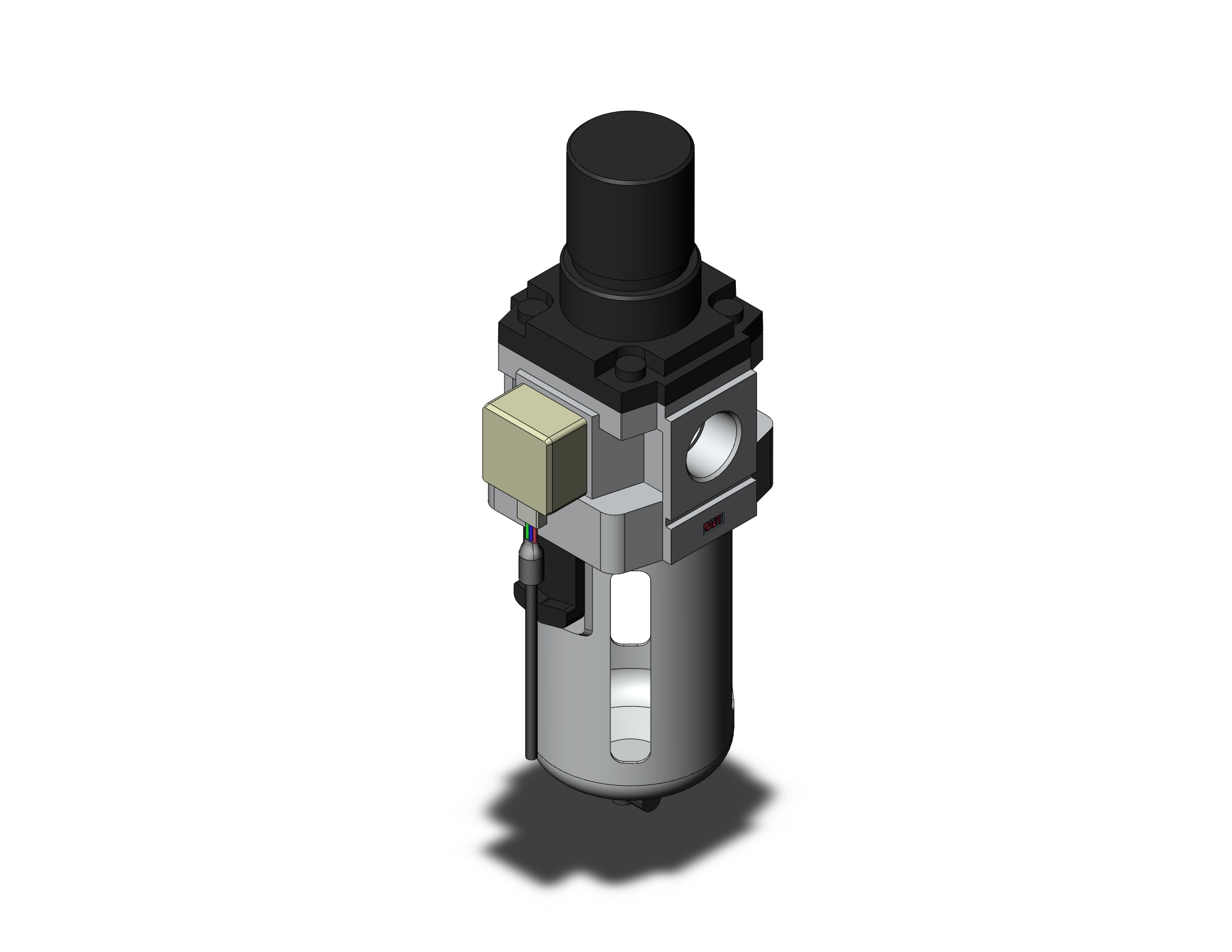 SMC AWM40-N04E3-Z mist separator reg, modular, AWM MASS PRO