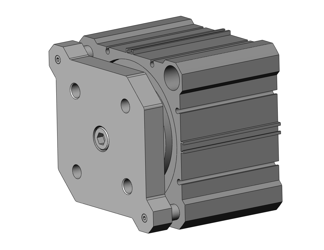 SMC CQMB100-30 cyl, compact, CQM COMPACT GUIDE ROD CYLINDER