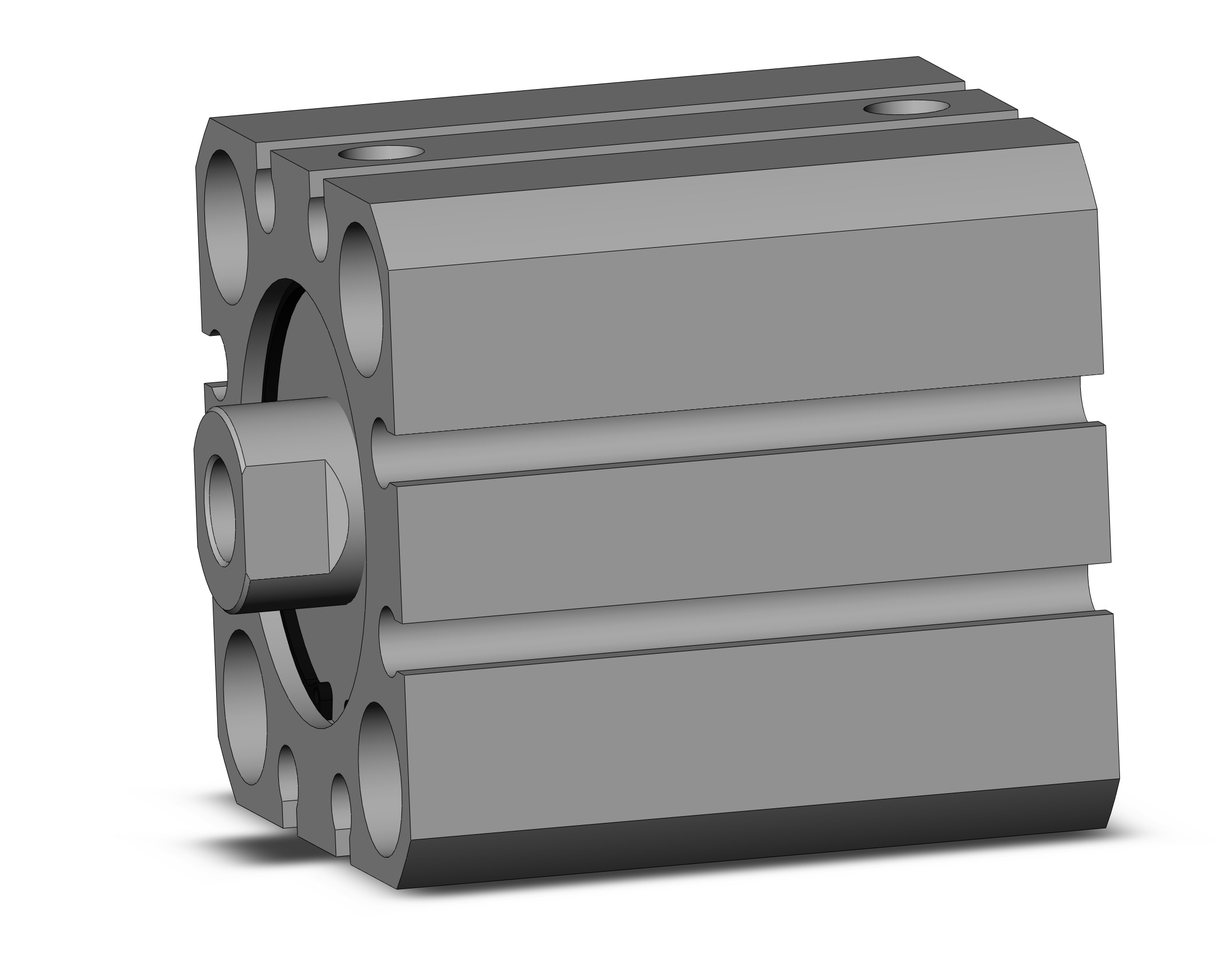 SMC CQSB25-20DC cyl, compact, CQS COMPACT CYLINDER