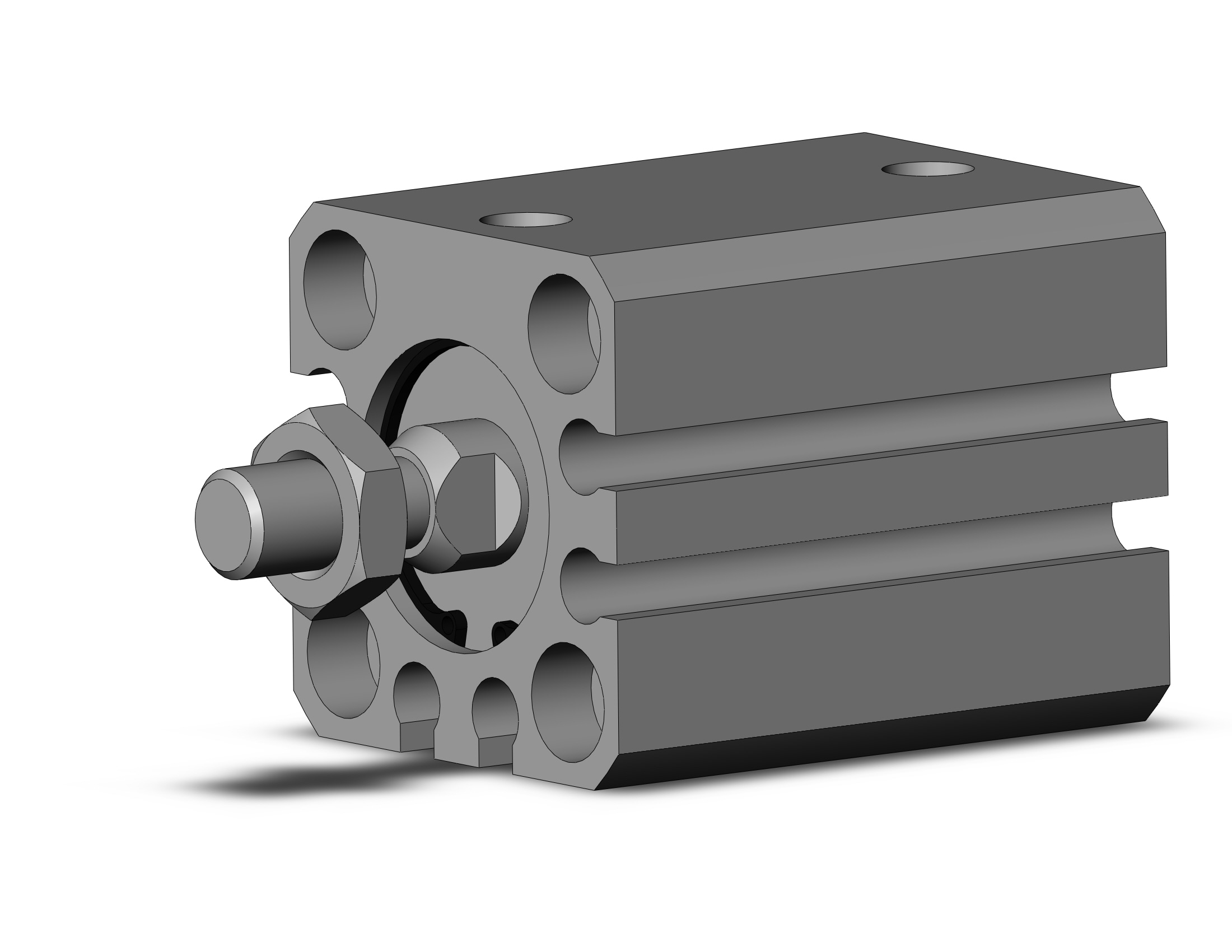 SMC CQSBS16-15DCM 16mm cqs double-acting, CQS COMPACT CYLINDER