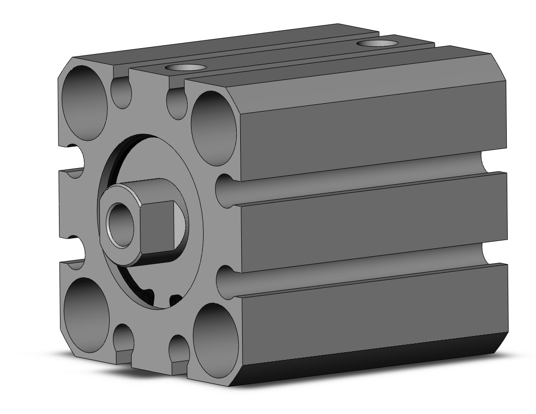 SMC CQSBS20-15DC cyl, dbl act, anti-lateral, CQS COMPACT CYLINDER