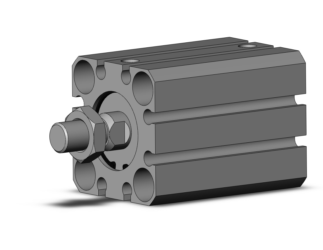 SMC CQSBS20-25DCM cyl, dbl act, anti-lateral, CQS COMPACT CYLINDER