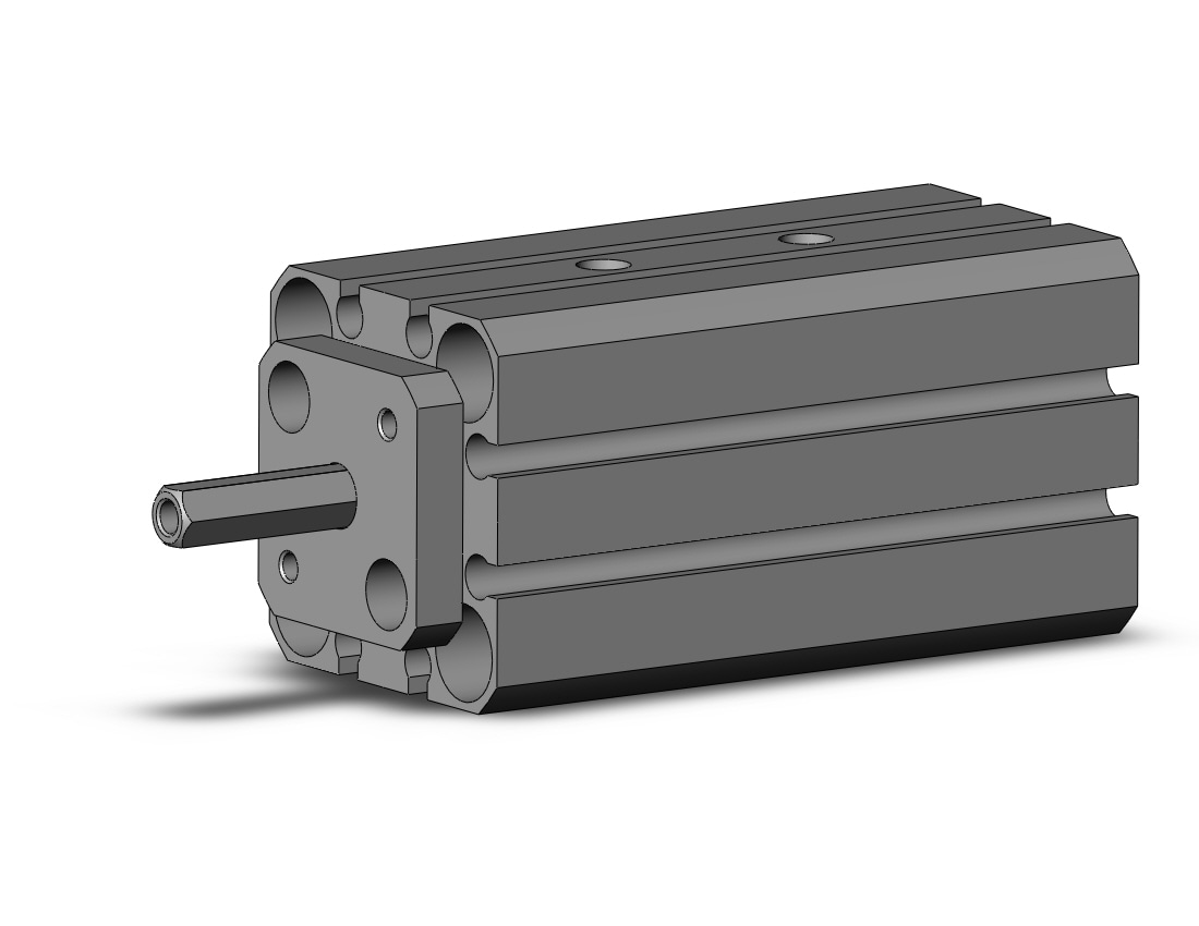 SMC CQSKB20-50DM cyl, compact, non rotating, CQS COMPACT CYLINDER