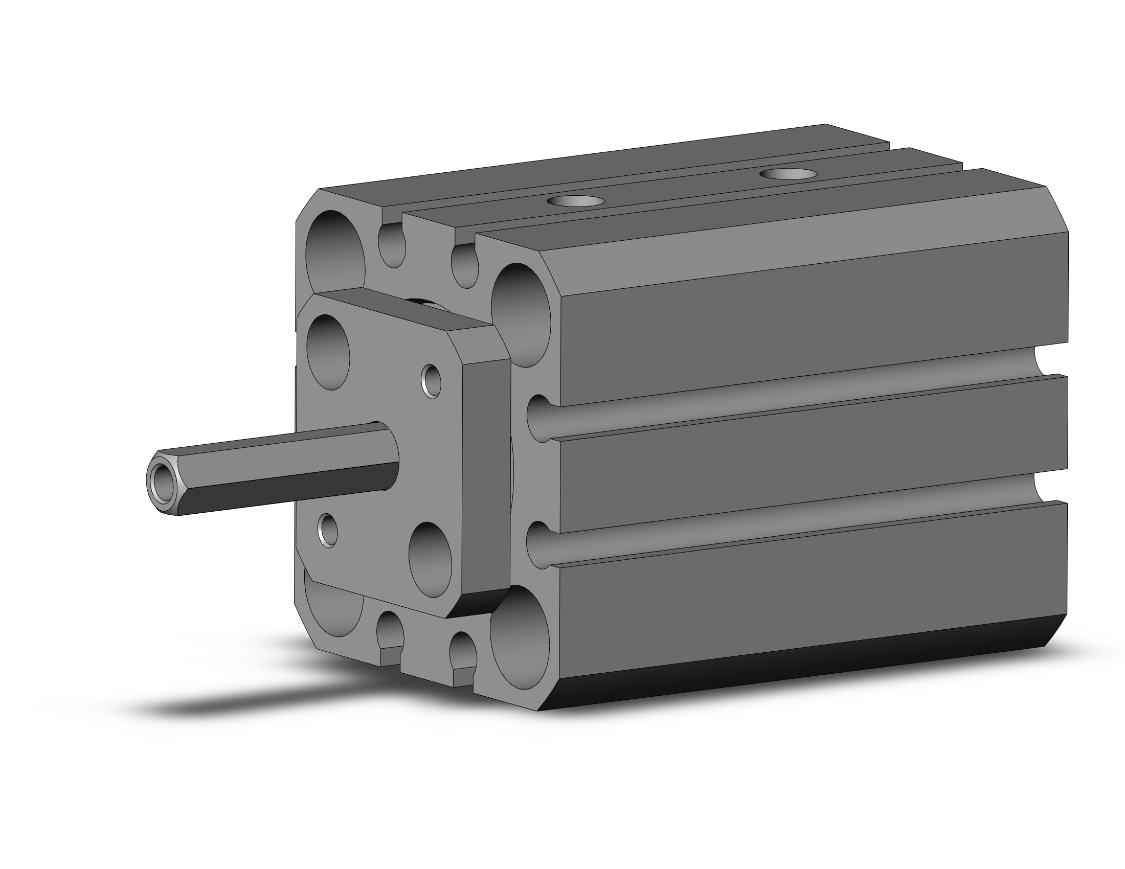 SMC CQSKB25-30DFM cyl compact, non rotating, CQS COMPACT CYLINDER