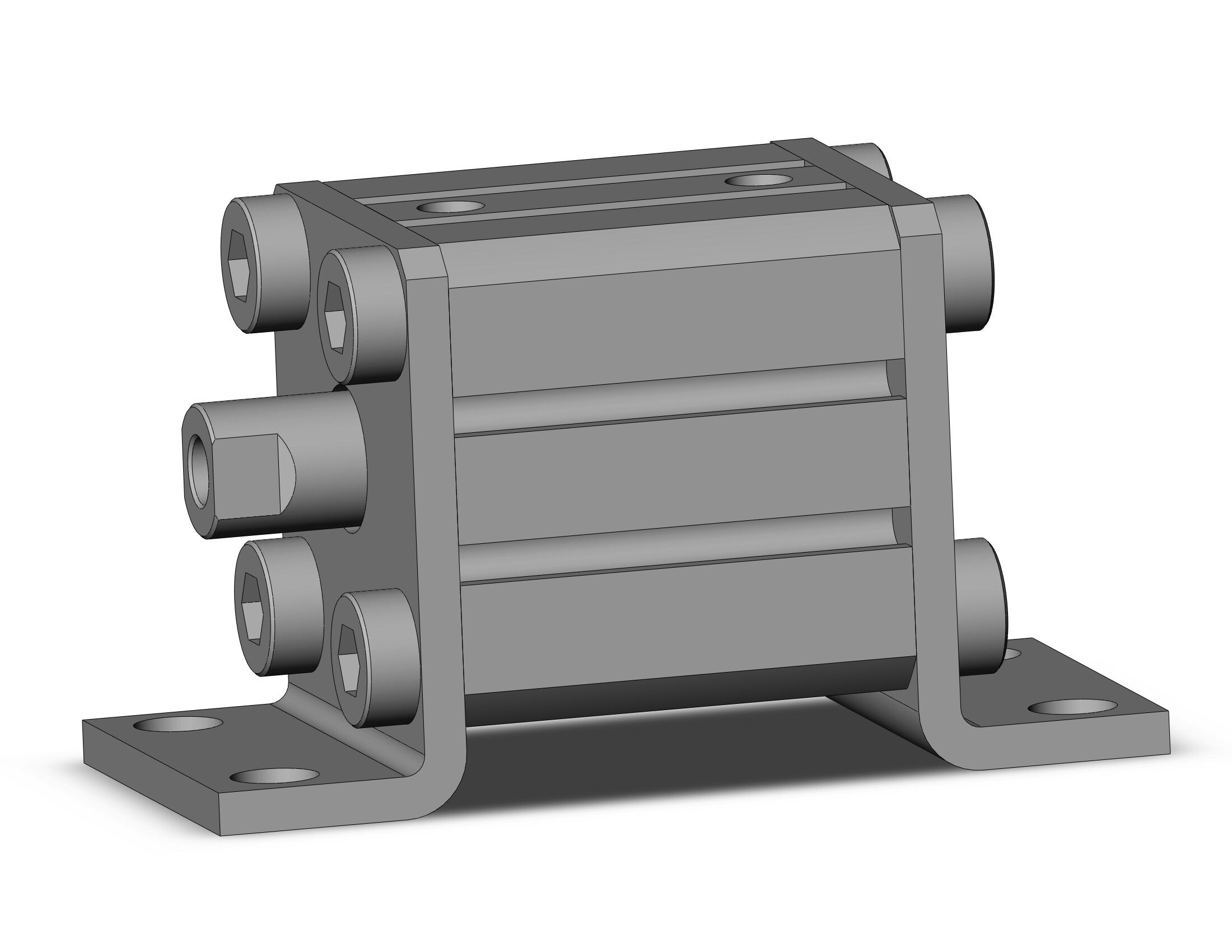 SMC CQSLC20-15D cyl, compact, CQS COMPACT CYLINDER